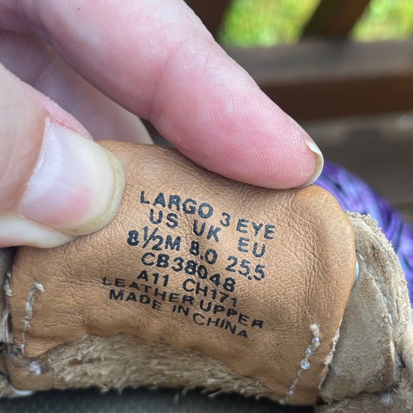 Sperry Largo Leather Boat Shoes Size 8.5M Light Brown - Picture 9 of 9